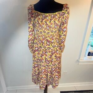 Floral Long Sleeve Dress